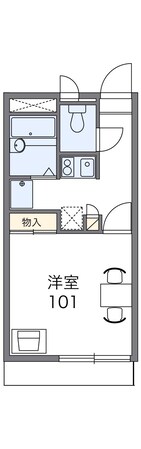 レオパレスルーエの物件間取画像